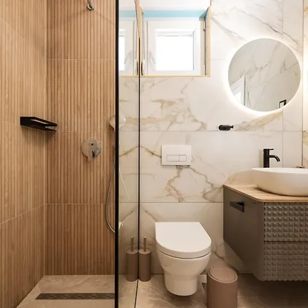 Willa Crowonder Bura With Heated Swimming Pool And Jacuzzi Privlaka (Zadar)
